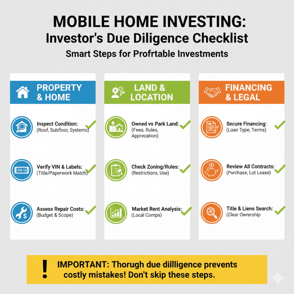 Investor Checklist Visual