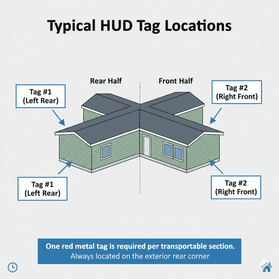 Typical HUD Tag Locations