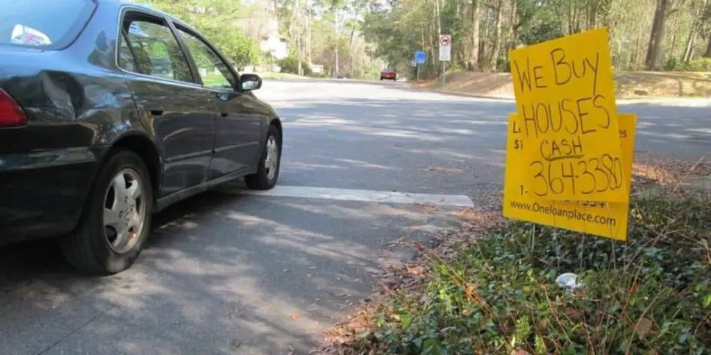Roadside Bandit Sign