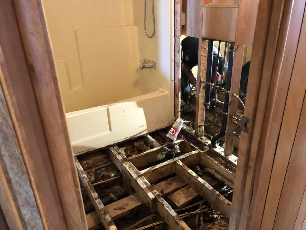 Repairing Damaged Subfloor In A Mobile Home Mobile Home Friend