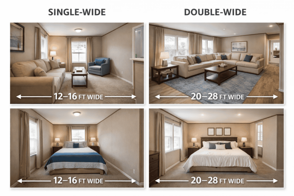 Interior Room Size Comparison