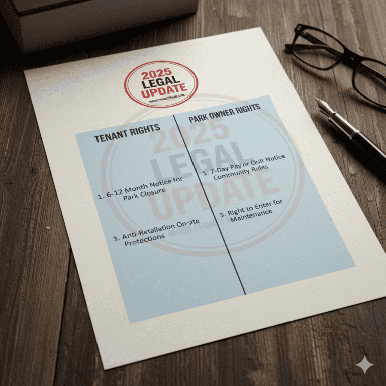 Mobile Home Rights Graphics Can You Be Evicted From a Mobile Home Park? 2025 Legal Guide