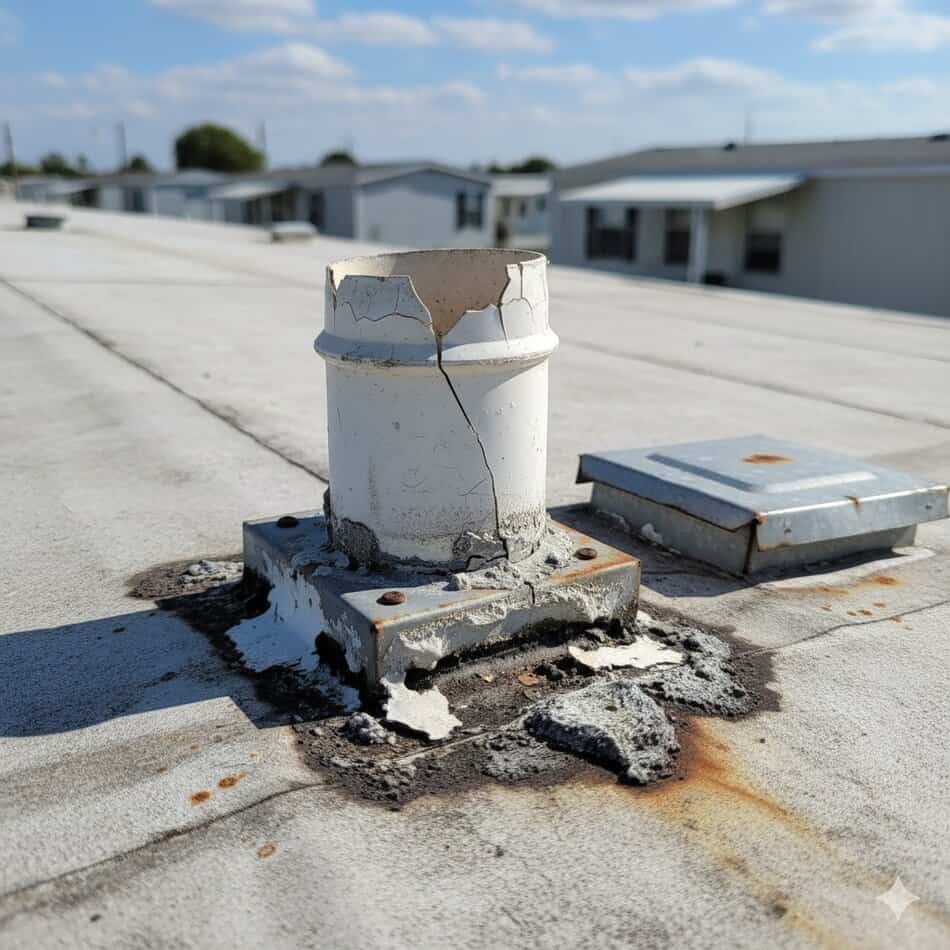 Failing Vents and Flashing