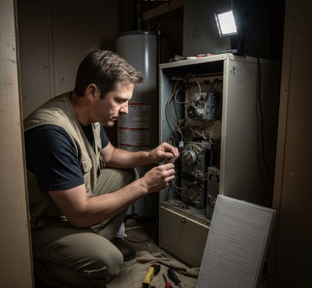 Mobile Home DIY Furnace Maintenance