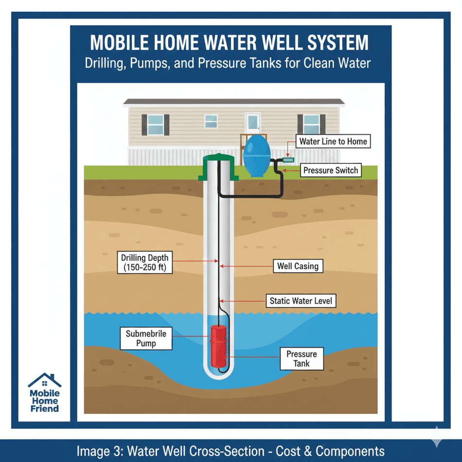 Mobile Home Water Well System