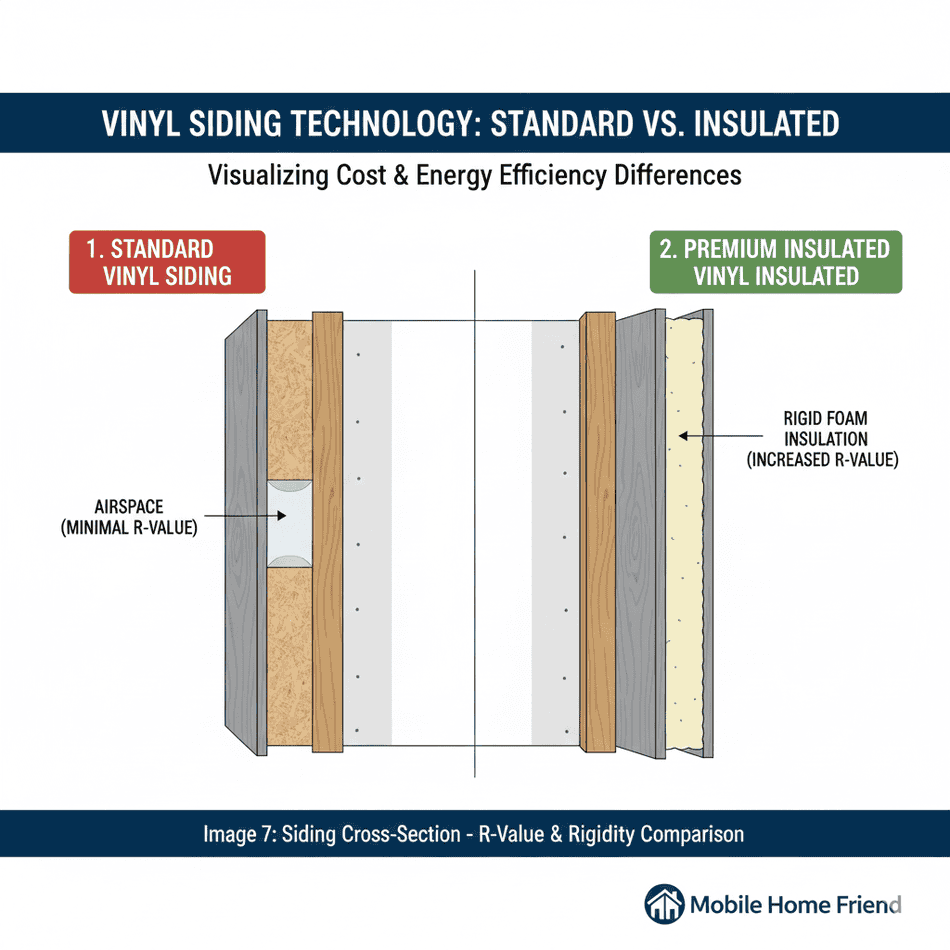 Standard vs Insulated Vinyl Siding