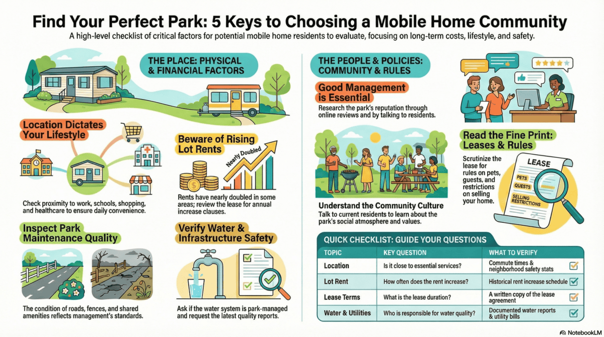 5 Mobile Home Park Factors