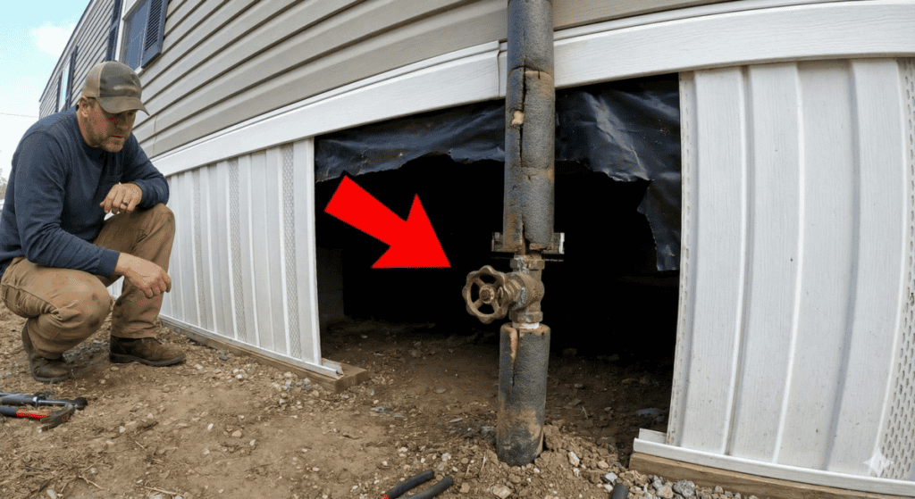Mobile Home Water Shut Off Main
