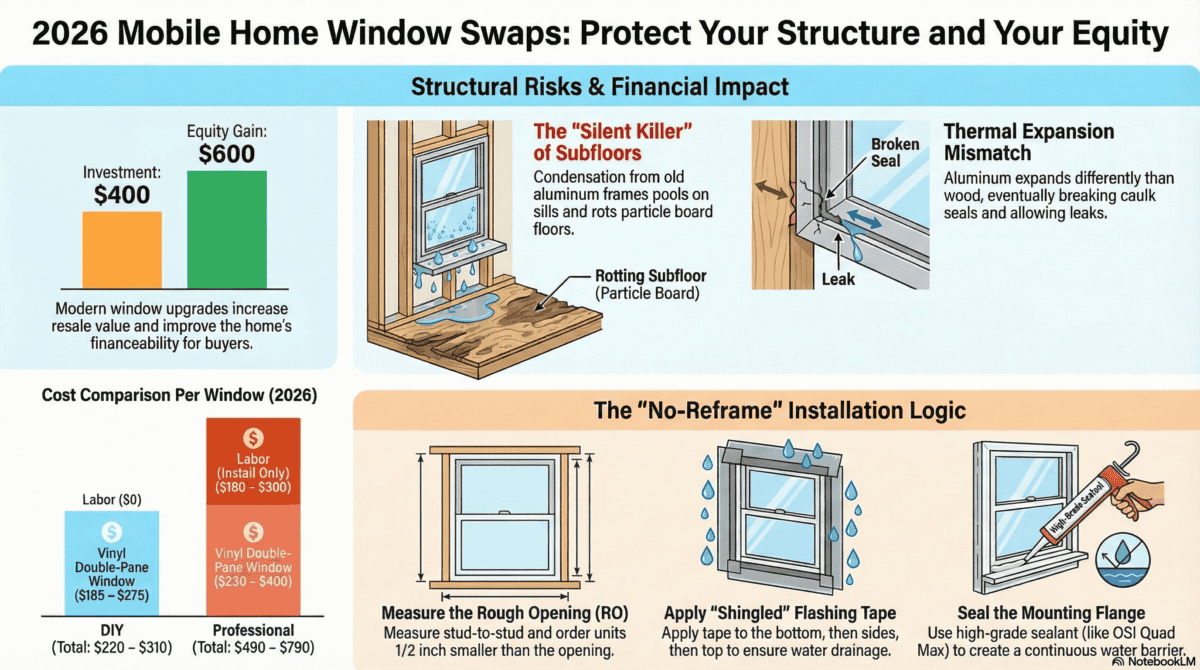Mobile Home Window Swaps