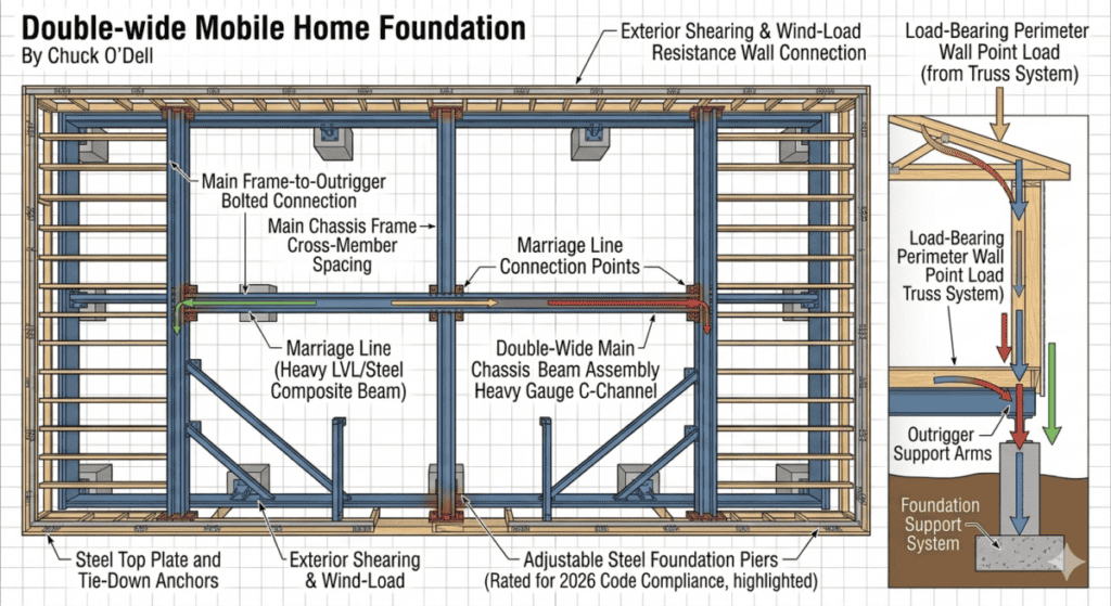 I-Beam Foundation Layout