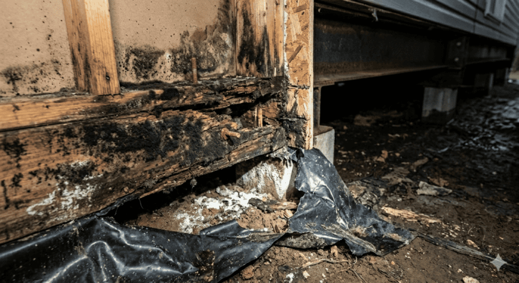 Vapor Barrier Failure