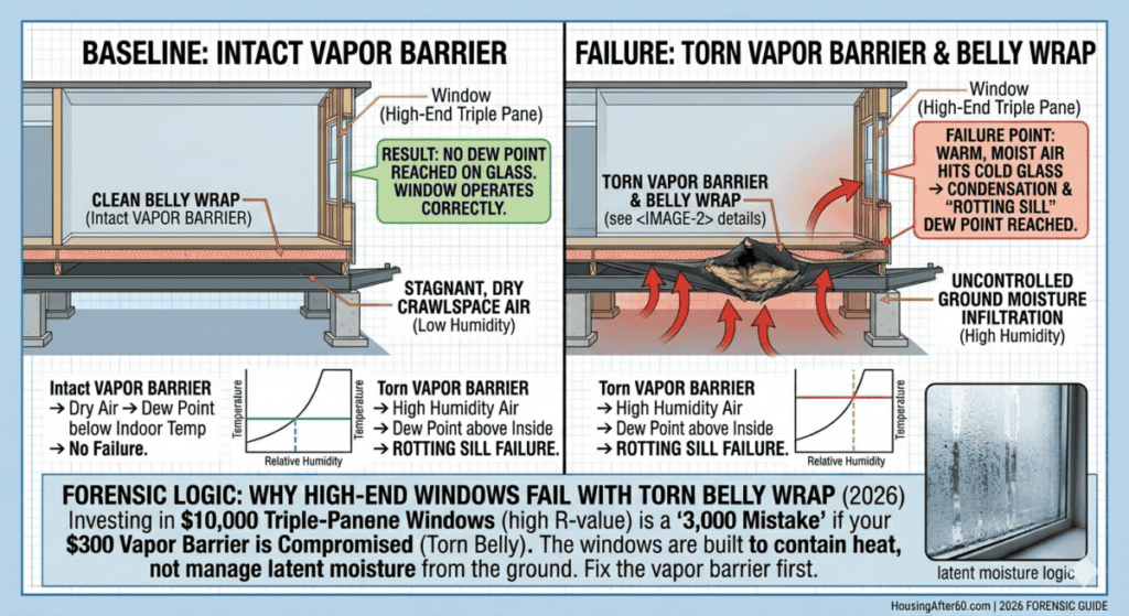 Dew Point Failure Logic