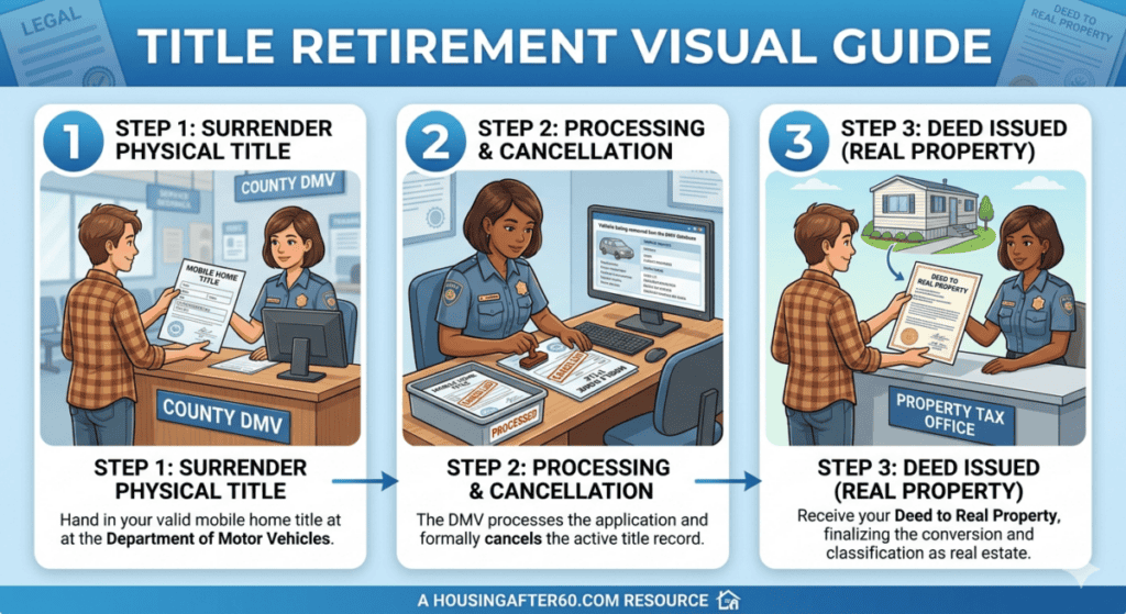 Title Retirement Visual Guide