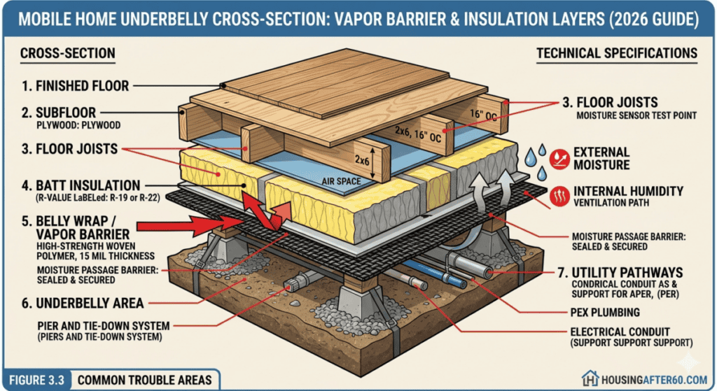 Vapor Barrier & Underbelly