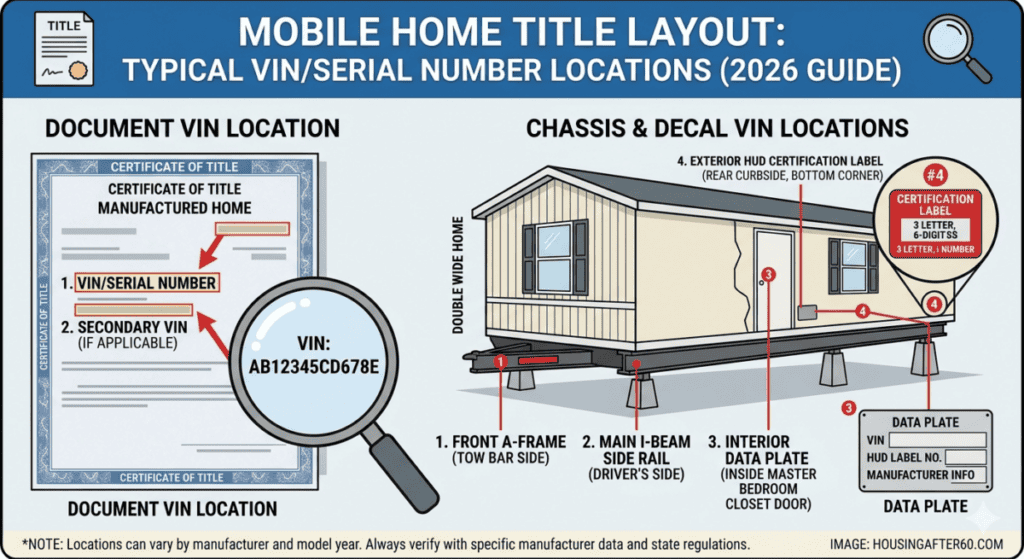 Mobile Home Title Layout