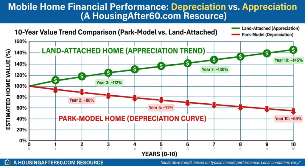 Depreciation Curve vs. Appreciation