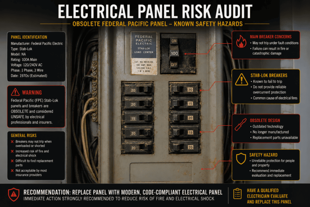 Electrical Panel Risk Audit