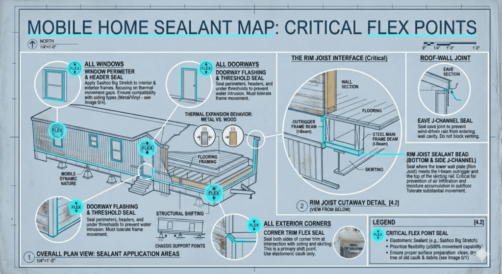 Mobile Home Sealant Map