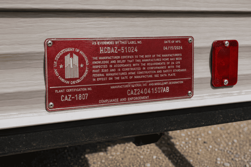 HUD Certification Label Verification