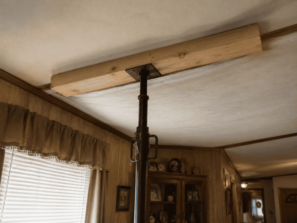 Ceiling Support Jack Installation