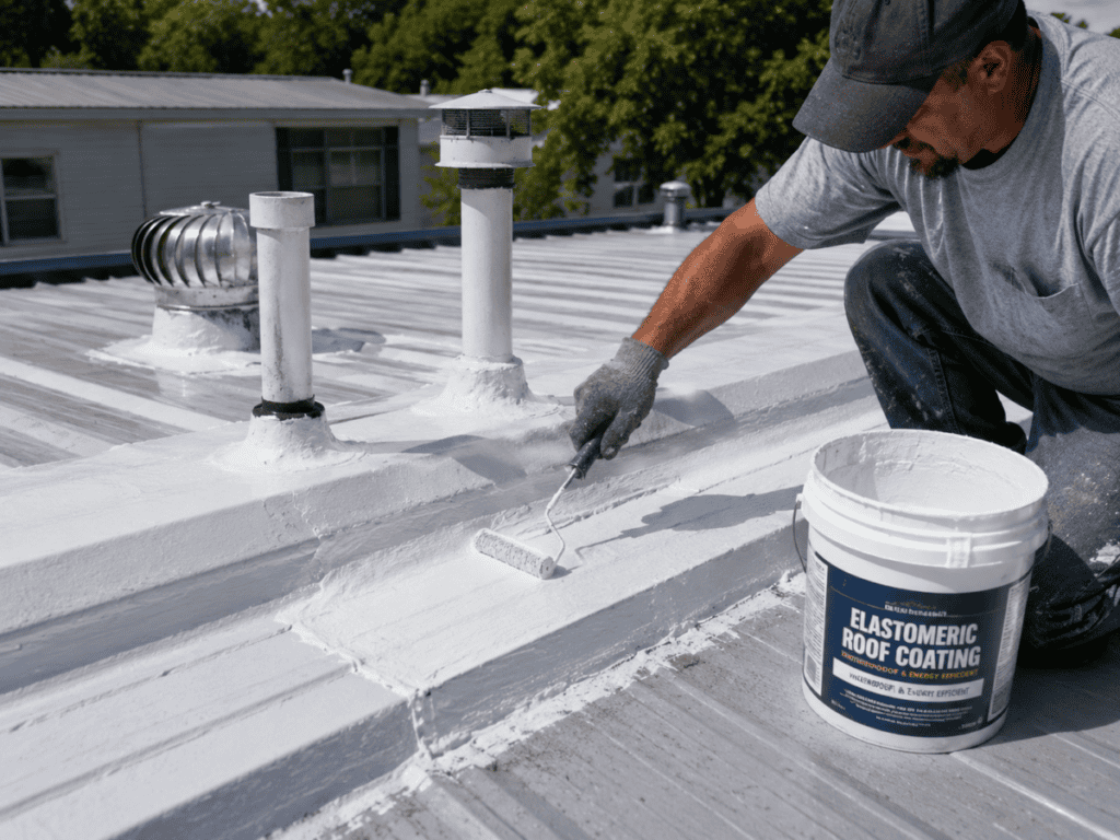 Roof Flashing and Seam Sealing