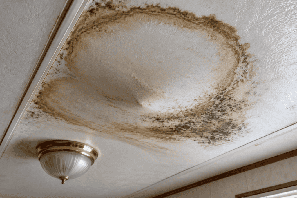 Water Damage Stains and Soft Spots