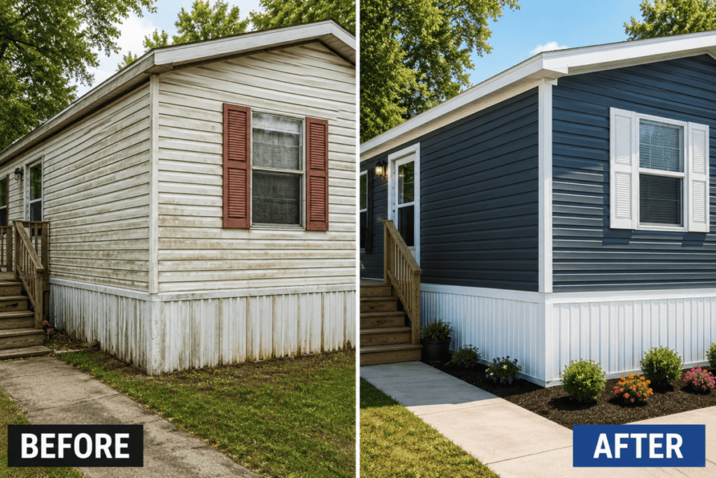 Budget Mobile Home Upgrades