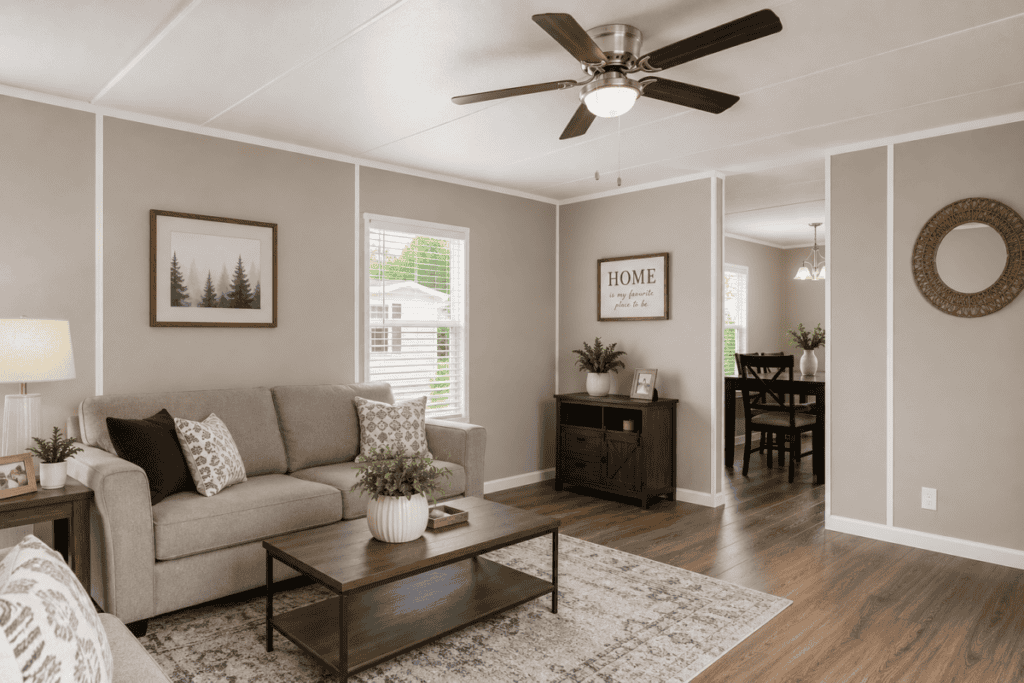 Fresh Interior Paint For A Mobile Home