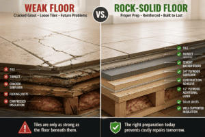 Tile Installation Breakdown