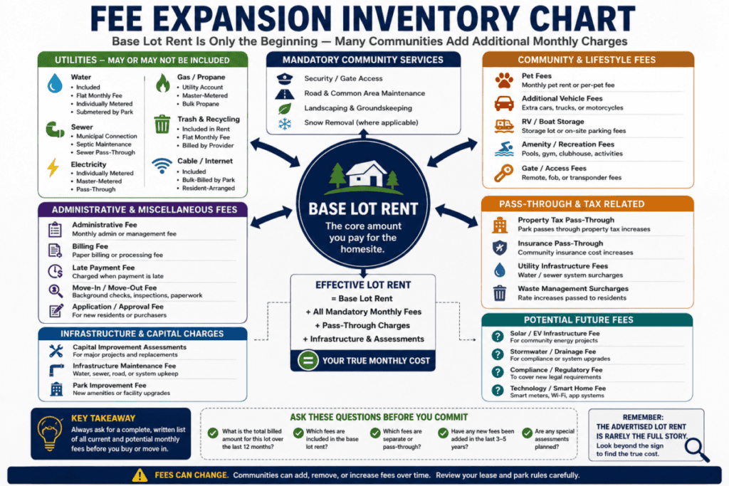 Fee Expansion Inventory Chart