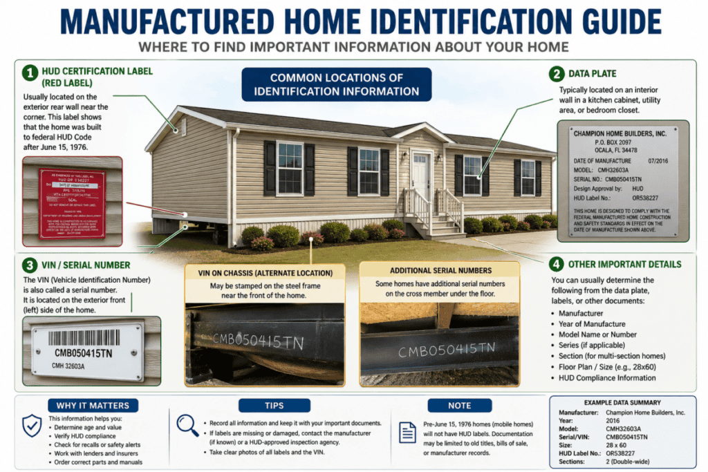 Manufactured Home Identification Guide