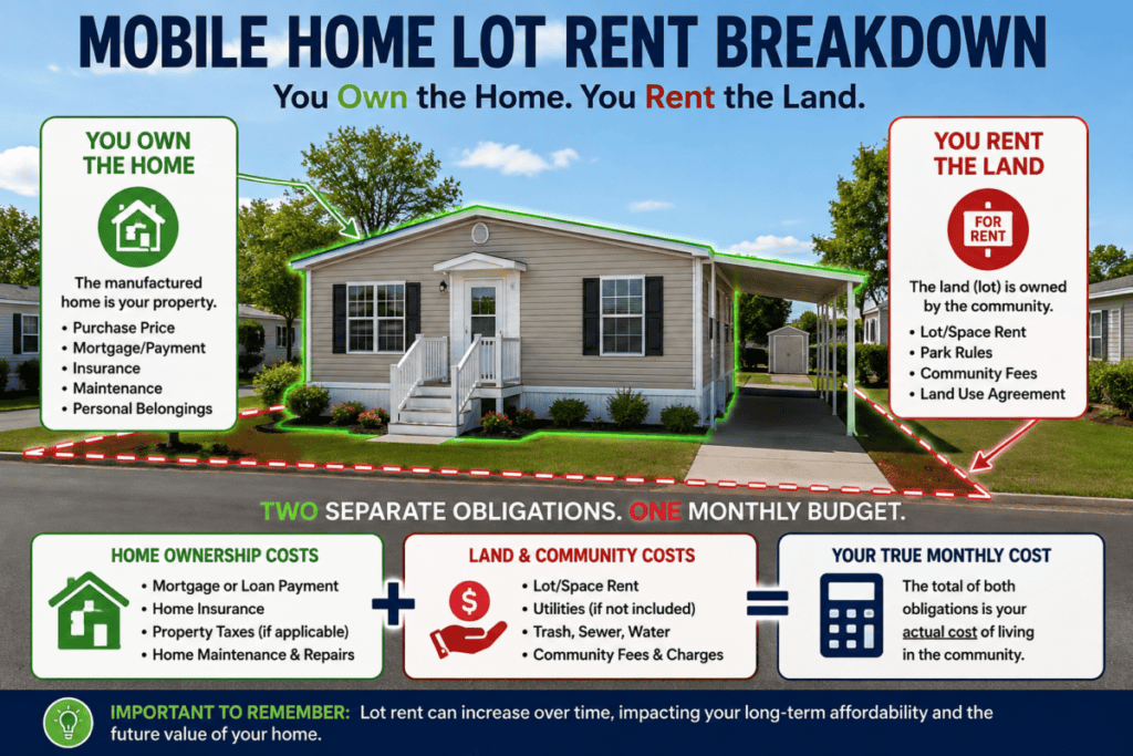 Mobile Home Lot Rent Breakdown