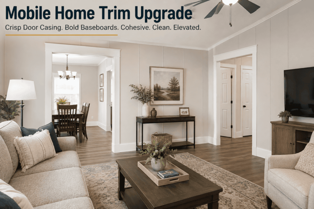Mobile Home Trim Upgrade Hero