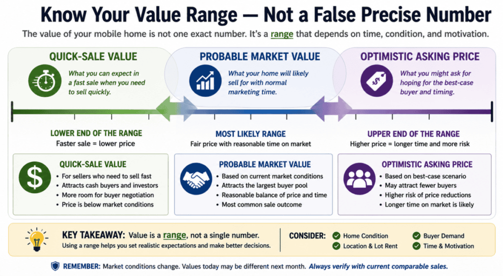 Quick-Sale Value vs. Market Value vs. Asking Price
