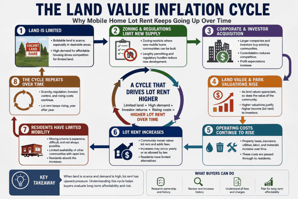 The Land Value Inflation Cycle