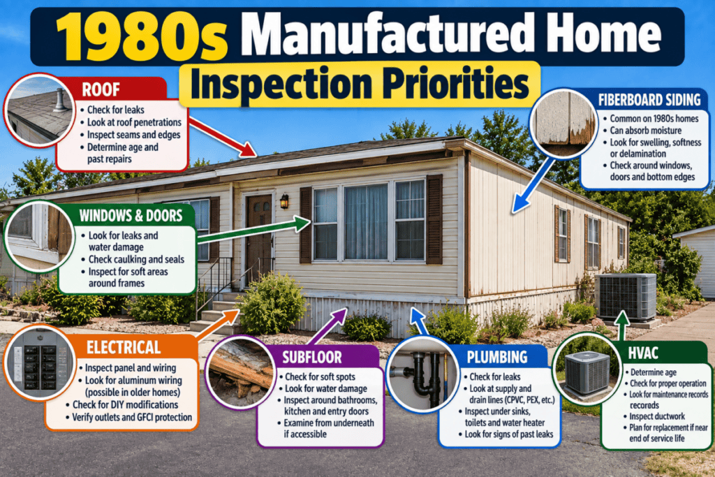 1980s Manufactured Home Inspection Priorities