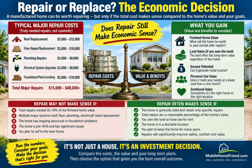 Repair or Replace? The Economic Decision
