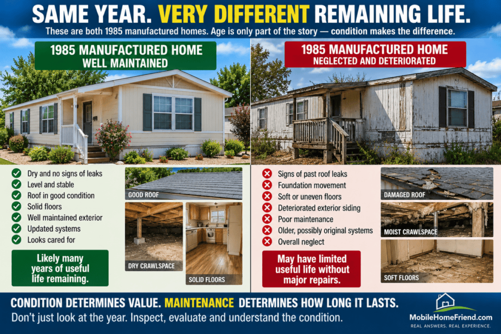 Same Age — Very Different Condition