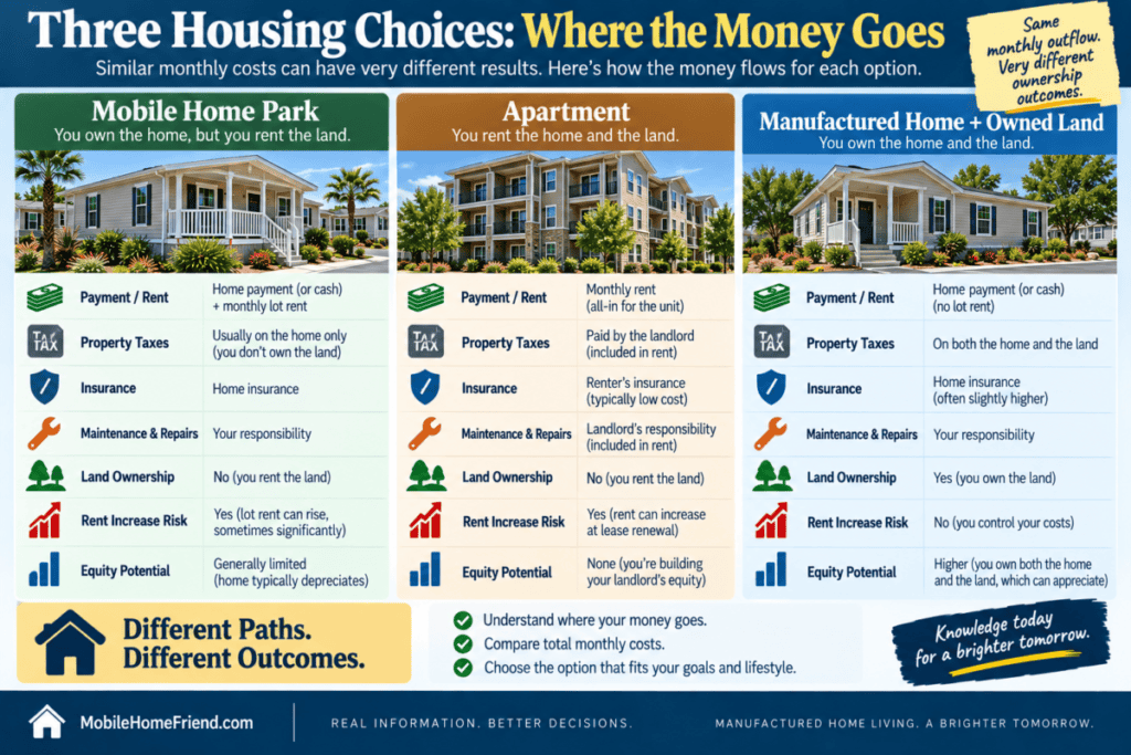 Three Housing Choices- Where the Money Goes