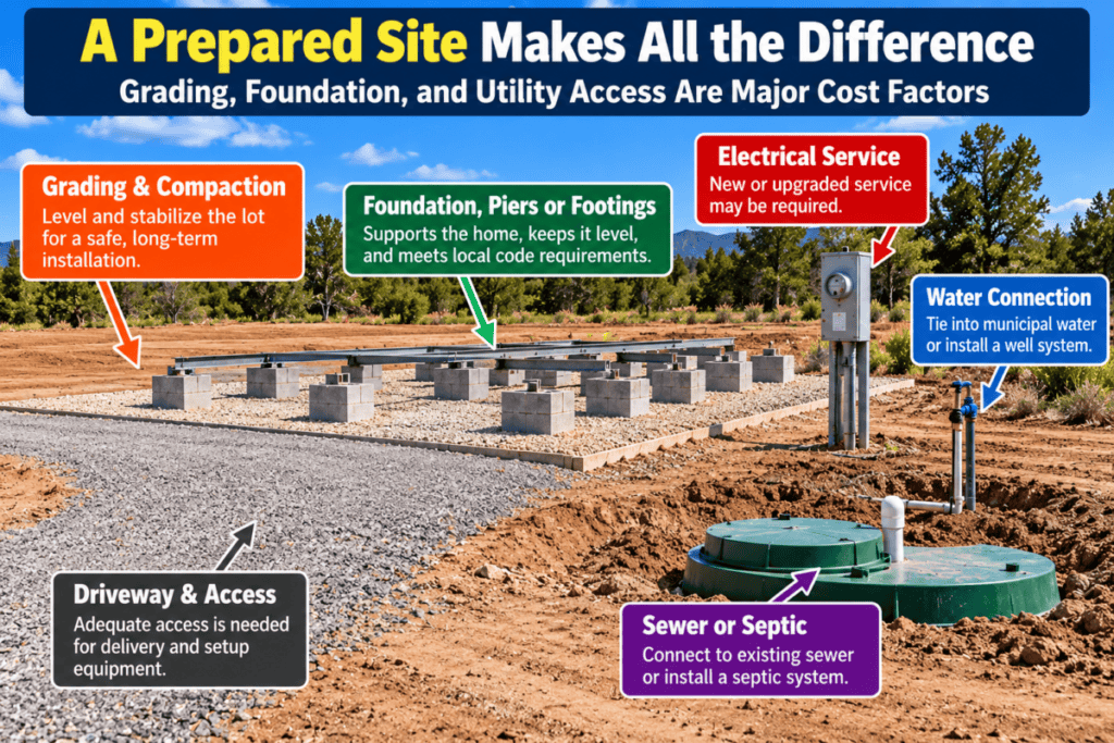 Prepared Site Cost Factors