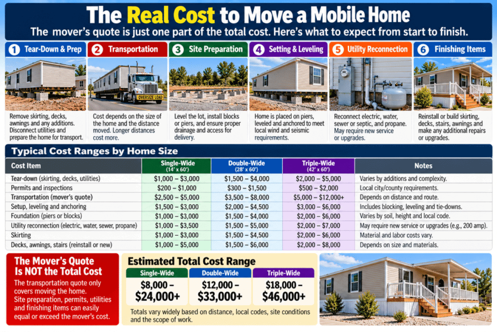 The Real Cost of Moving a Mobile Home